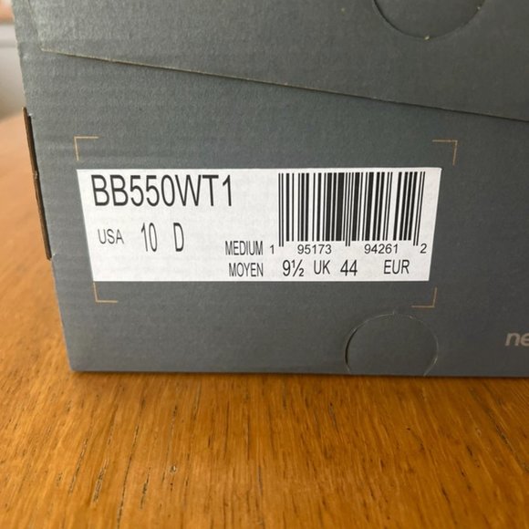 New Balance 550 White Green